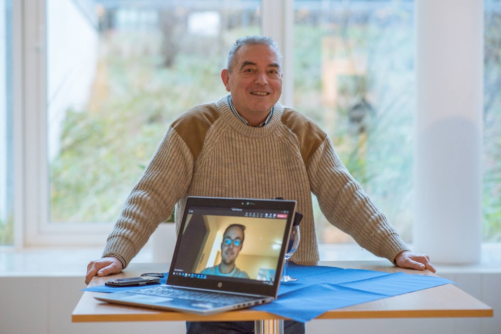 Dolf Snel en Robert-Jan Kemp werken als businessarchitect bij EZK