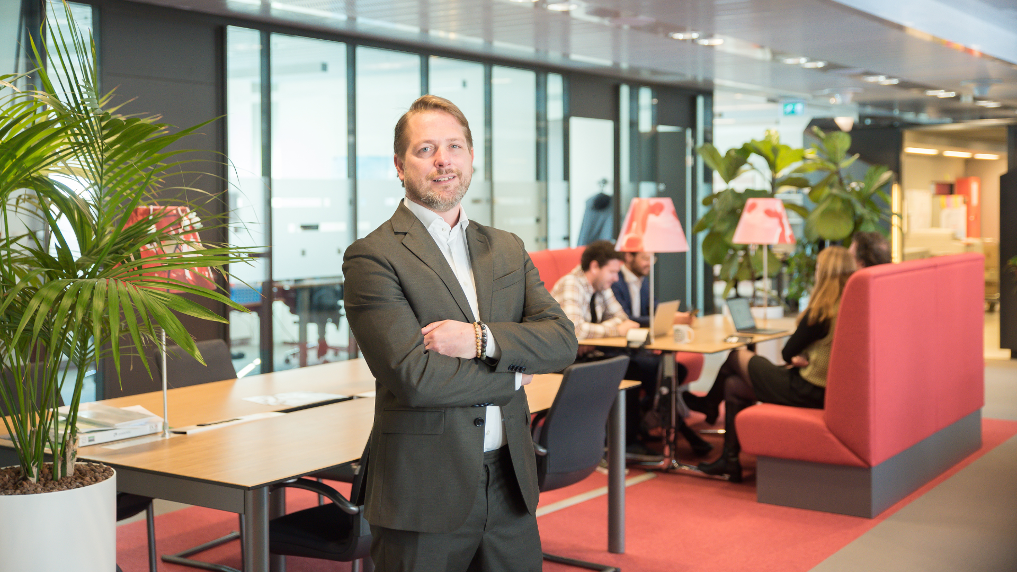 Portret van Martijn Schut, directie Kernenergie bij KGG