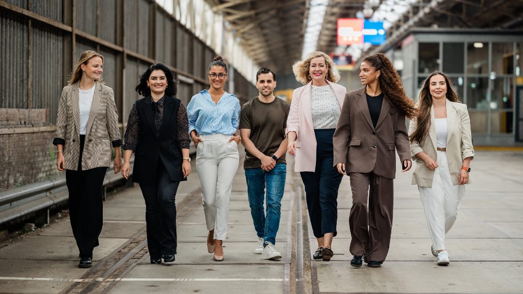 Groepsfoto van de recruiters van ILT