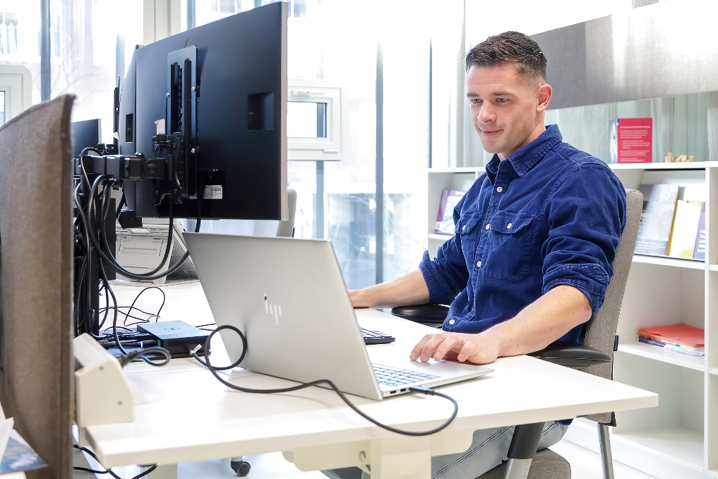 Roald Nefs is securityspecialist bij het CJIB