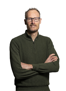 Portret van Carlo, expert groenbeheer bij het Rijksvastgoedbedrijf